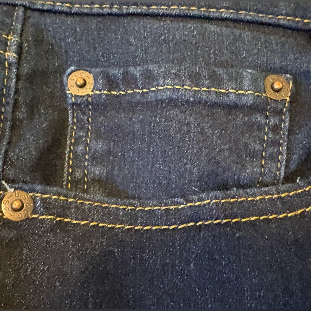 Levi's 724 High Rise Slim Straight Jeans Cast Shadows Dark Wash 31 - Picture 13 of 13